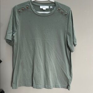 Addition Elle Green Short Sleeve Tee